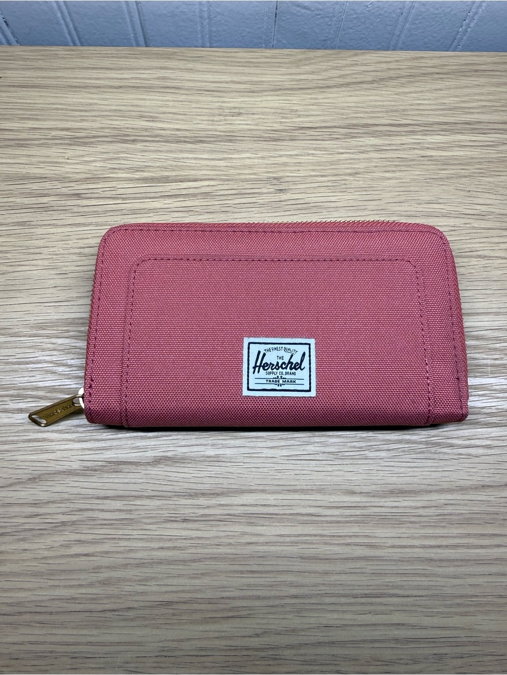 Herschel Supply Company Zip-Around Wallet in Dusty Rose